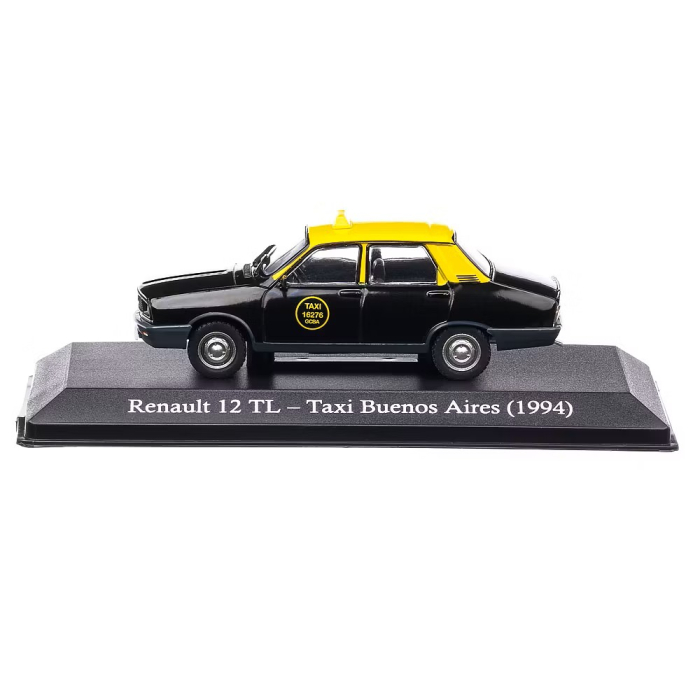 Macheta Renault 12 TL 1994 Taxi Buenos Aires – Scara 1:43 Atlas [2]