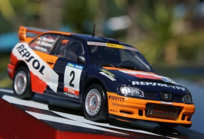 Macheta Seat Cordoba WRC Raliu RAC Navarra 2001, 1:43 [3]