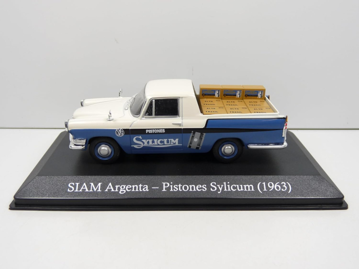 Macheta SIAM Argenta Pistones Sylycum 1963 – Scara 1:43 Atlas [3]