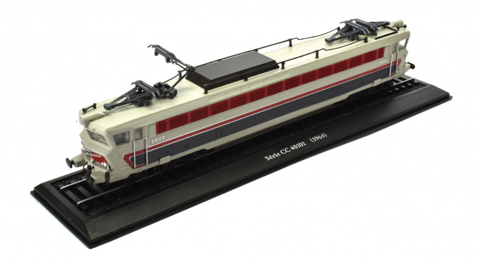 Macheta statica locomotiva seria CC 40101, scara 1:87 (H0) , Atlas [6]