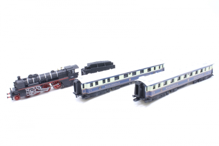 Macheta statica set tren Rheingold, scara 1/220 (Z) -Atlas Edition [2]