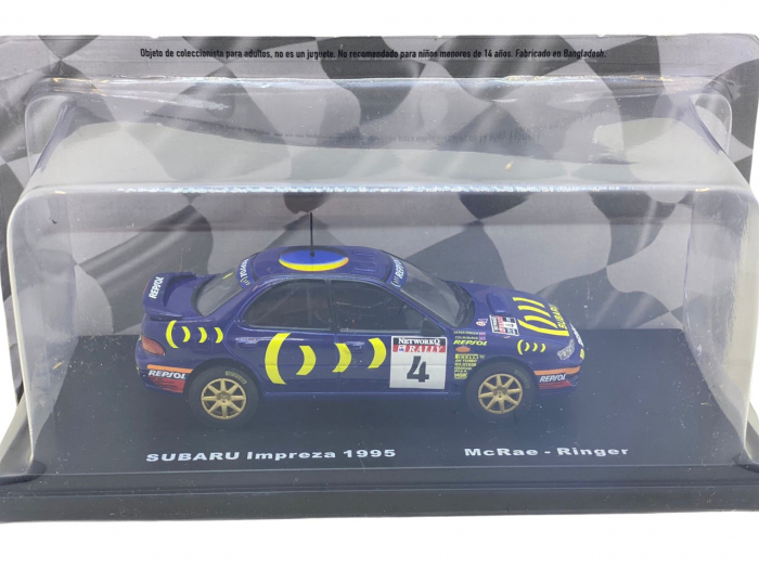 Macheta Subaru Impreza #4 1995, Scara 1:43, Atlas Collection [5]