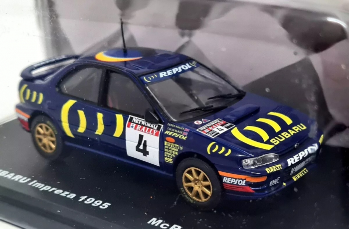 Macheta Subaru Impreza #4 1995, Scara 1:43, Atlas Collection [2]