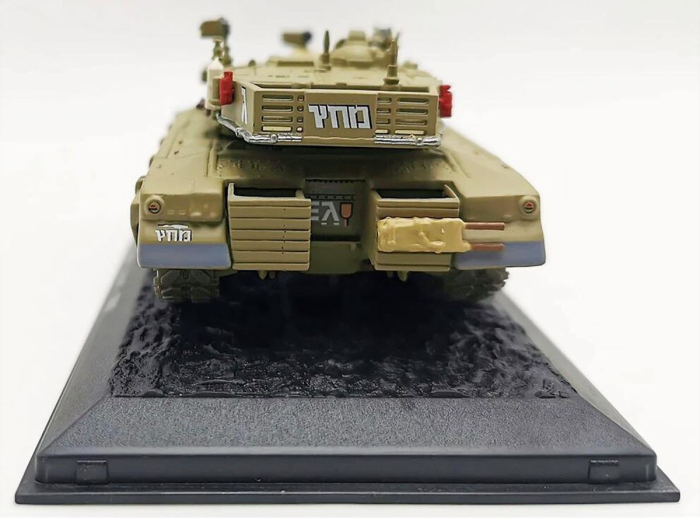 Macheta tanc Merkava III "Barak" Armored Brigade Israel 1990 – Scara 1:72 Atlas cu vitrina [4]