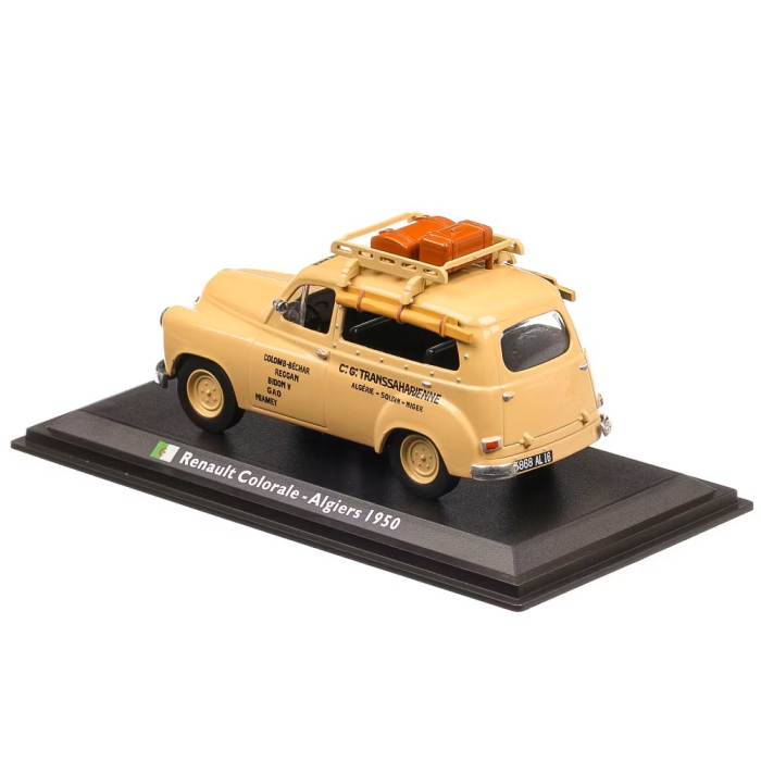 Macheta Taxi Renault Colorale Algiers 1950, Scara 1:43, Bej, Atlas [2]