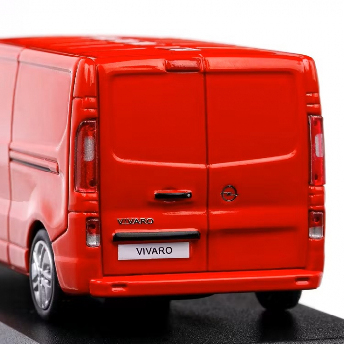 Macheta van Opel Vivaro B Sport L2 2018 rosu 1:43 iScale [5]