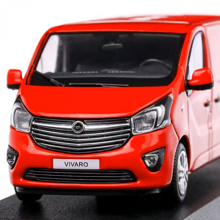 Macheta van Opel Vivaro B Sport L2 2018 rosu 1:43 iScale [4]