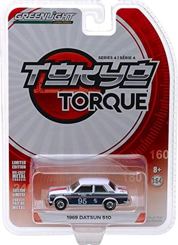 Masinuta metalica Greenlight, Datsun 510 din 1969, 47020, Tokyo Torque, scara 1:64 [2]
