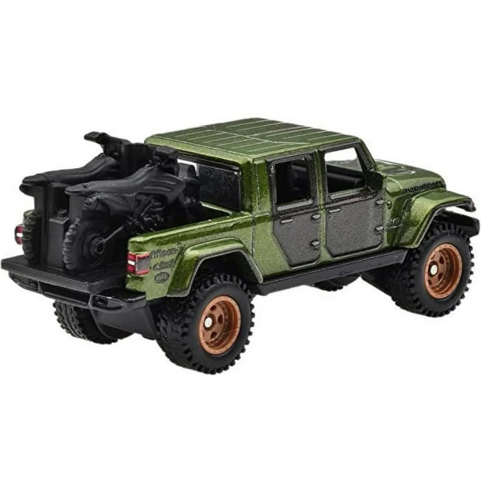 Masinuta metalica Jeep Gladiator 2020 - Hot Wheels Premium Car Culture Hyper Haulers, scara 1:64 [3]