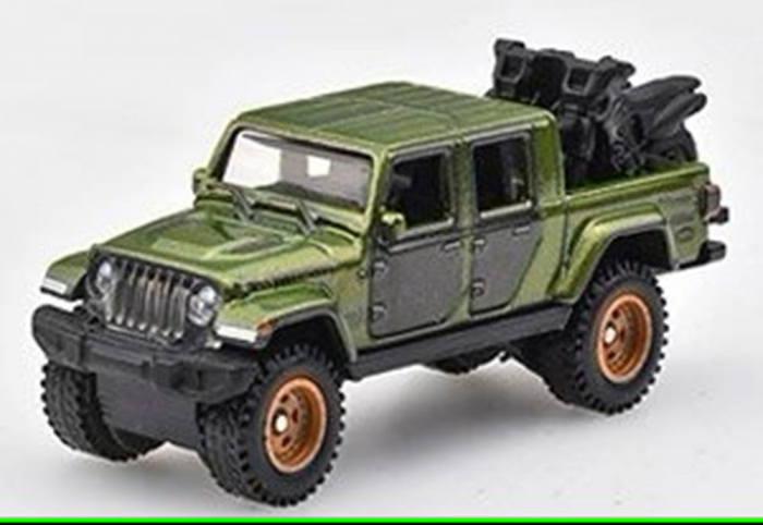 Masinuta metalica Jeep Gladiator 2020 - Hot Wheels Premium Car Culture Hyper Haulers, scara 1:64 [2]