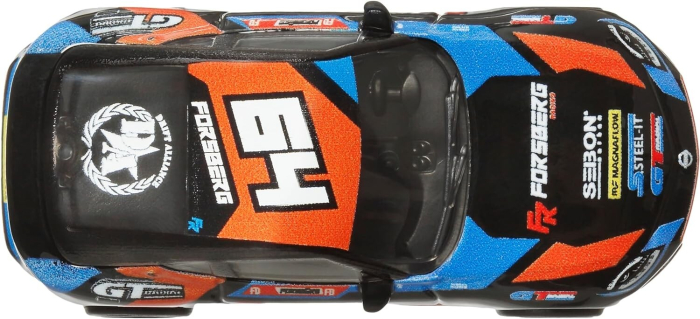 Masinuta metalica Nissan Z 2023, Hot Wheels Premium, Car Culture, Slide Street 2, HKC86, 1:64, Negru/Albastru/Orange [5]