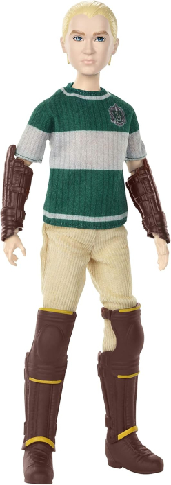 Mattel Harry Potter – Papusa Draco Malfoy Quidditch GDJ71, cu matura Nimbus 2001 si Snitch de aur [3]