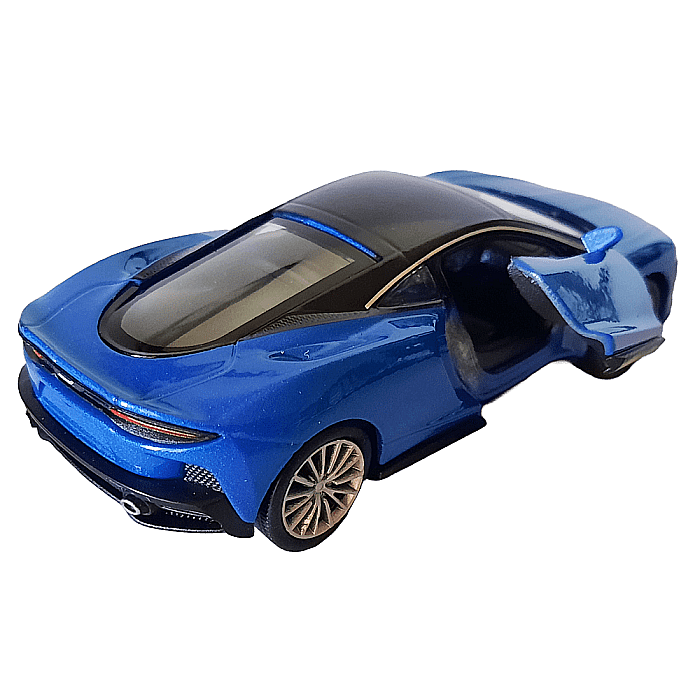 Mclaren GT albastru, macheta auto 1/34-1/39 Welly [3]