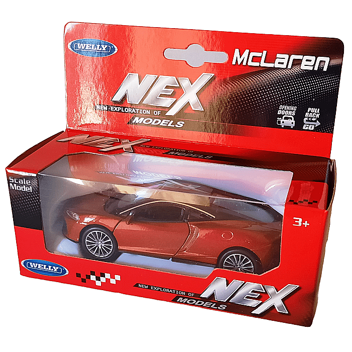 Mclaren GT rosu, macheta auto 1/34-1/39 Welly [2]
