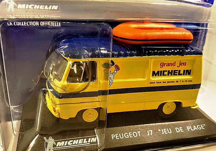Macheta Peugeot J7 Michelin, 1:43 [1]