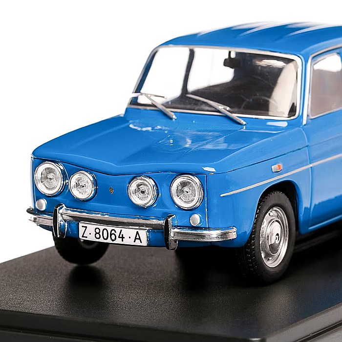 Macheta auto Renault 8 TS (Dacia 1100), an 1968, scara 1:24, albastru, Hachette [3]
