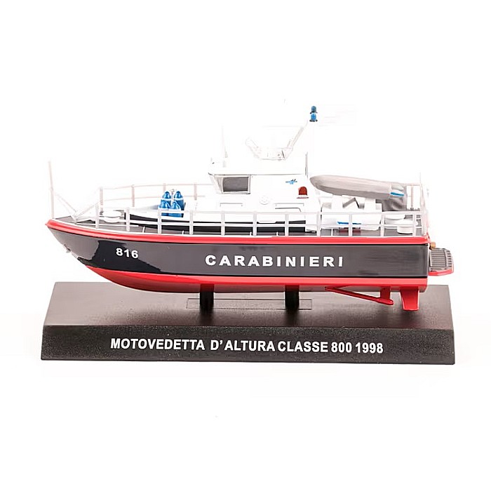 Macheta Salupa carabinieri D`Altura Clasa 800, scara 1:100 Atlas [3]