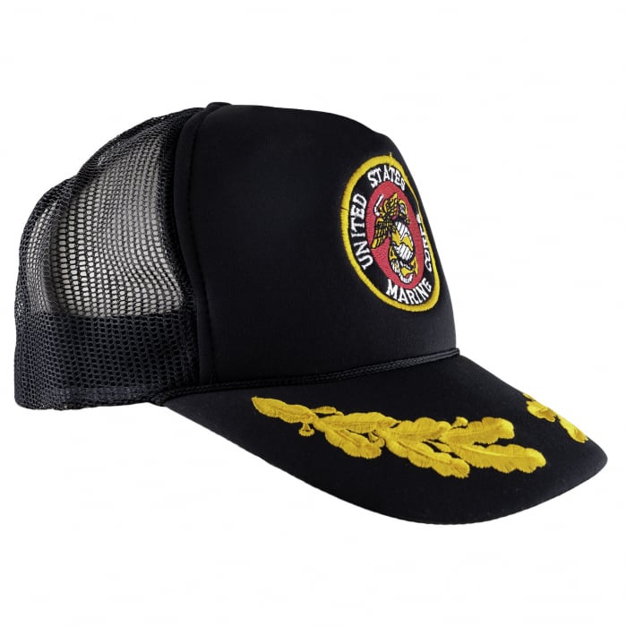 Sapca barbati US Marine Corps, textil, broderie bleumarin cu auriu si alb, marime universala adulti [1]