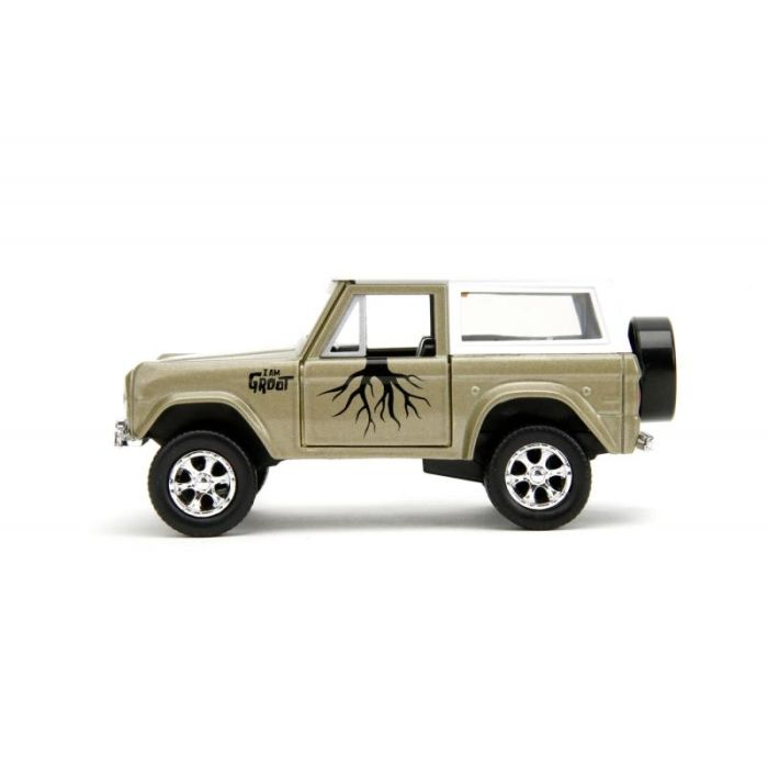 Set joaca cu masinuta Ford Bronco si Figurina Groot, Jada Toys, scara 1/32 [6]
