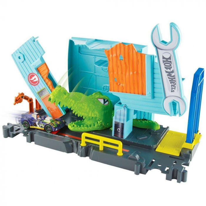 Set Joaca Hot Wheels City - Gator Garage Attack - FNB06 [1]