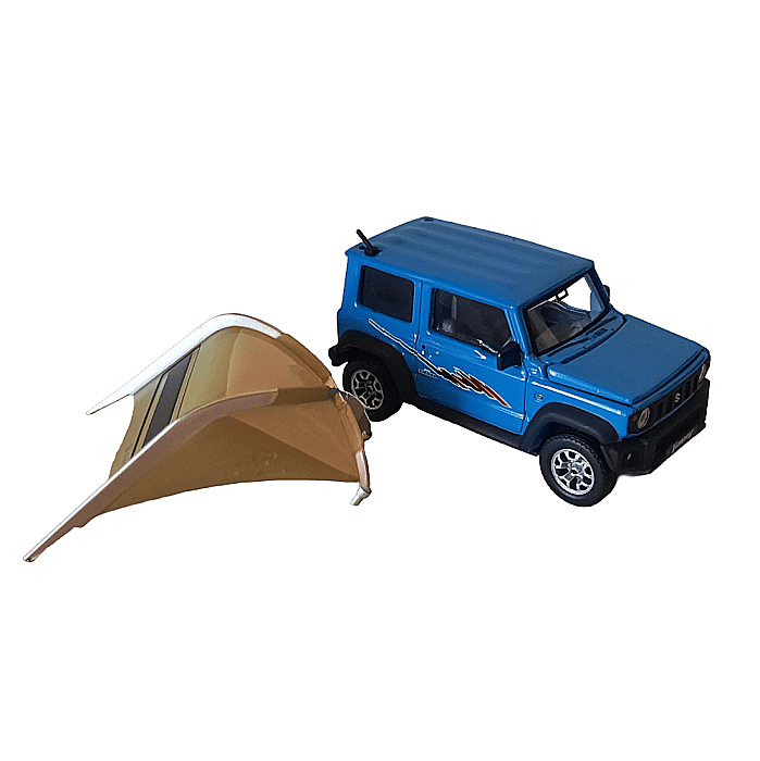 Macheta auto Suzuki Jimny cu accesorii, editie limitata 1:64 ERA CAR [2]