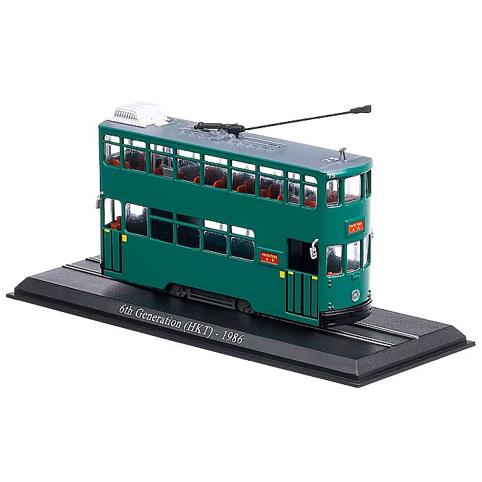 Macheta Tramvai 1986 6th Generation Hong Kong, scara 1:76, Atlas Collections [2]