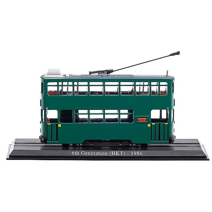 Macheta Tramvai 1986 6th Generation Hong Kong, scara 1:76, Atlas Collections [3]