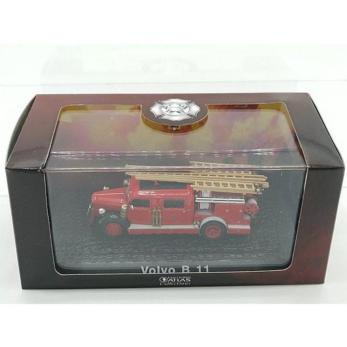 Macheta Pompieri Volvo B11: Pregatita de Interventie, scara 1:72, Atlas [3]