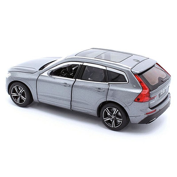 Volvo XC60 gri osmium, macheta auto cu cu directie activa, suspensie 1/32 Tayumo [2]