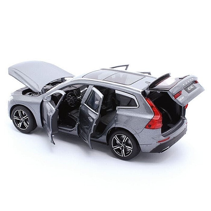 Volvo XC60 gri osmium, macheta auto cu cu directie activa, suspensie 1/32 Tayumo [3]