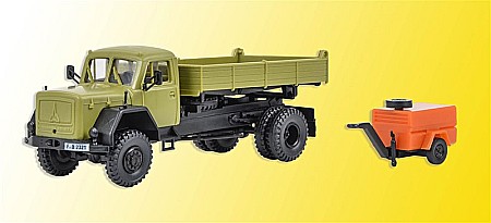 Camioane - Magirus Deutz cu platforma si compresor H0 (1:87) KIBRI 14045