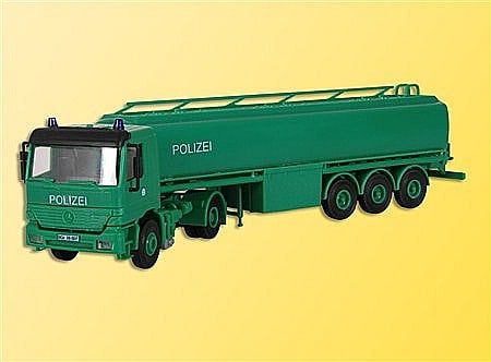 Camioane - Mercedes Actros cu remorca cisterna H0 (1:87) KIBRI 18801