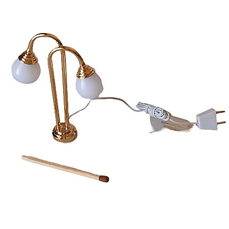 Corpuri de iluminat si aceesorii electrice - Lampa de podea functionala - miniatura casute papusi