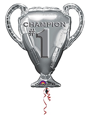 BALOANE SUPERSHAPE SI JUMBO - Balon  CUPA CAMPION 3D SuperShape XL din folie metalizata