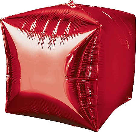 BALOANE MODELE DEOSEBITE - Balon in forma de cub rosu - folie