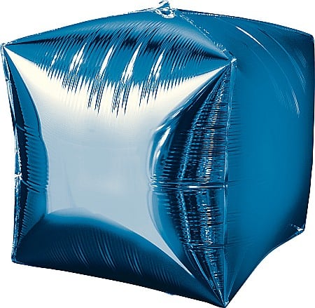 BALOANE MODELE DEOSEBITE - Balon in forma de cub albastru turqoise- folie