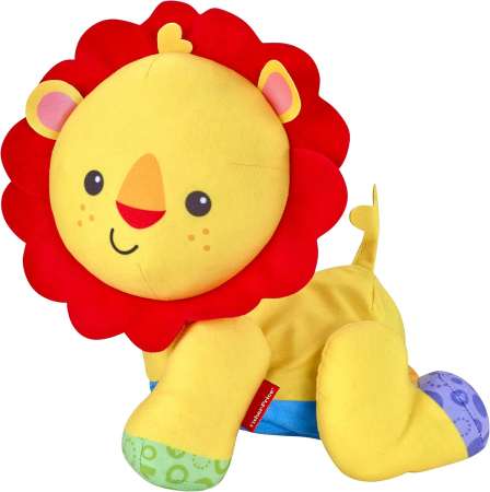 Fisher-Price Mattel DGM69 - Jucărie Interactivă Baby Toy – Touch’n Crawl Lion [1]