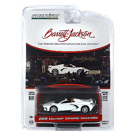 Macheta Chevrolet Corvette Convertible 2020 seria Barrett Jackson 1:64 Greenlight - 37260F [1]