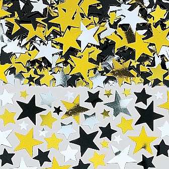 DECORATIUNI PETRECERE CARNAVAL - SET CONFETII STELUTE AM379967