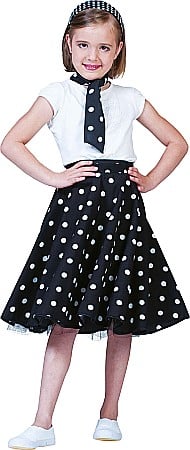 COSTUME FETE ROCHITE FUSTE - Set Fustita si cravata Rock N Roll cod FF408046H