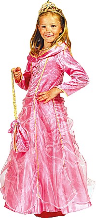 COSTUME FETE ROCHITE FUSTE - Costum copii fete - PRINTESA BELLA ROSA - 140