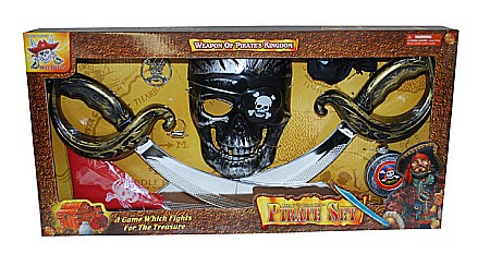 PIRATI - SET ARME SI DECORATIUNI - Set Arme Pirati 8 piese