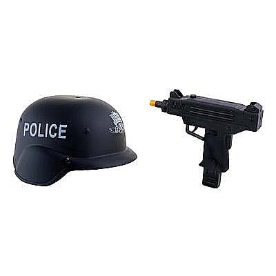 ARMY/POLICE/MARINE PARTY - CASCA SI PISTOL - SET JUCARIE COPII