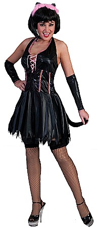 COSTUME PETRECERE ADULTI - Costum femei - 5 piese Sexy Cat