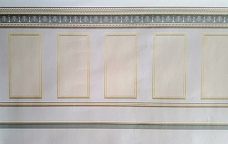 Mocheta, parchet, faianta,covoare - miniaturi papusi - Tapet cu model panel - miniatura diorame papusi