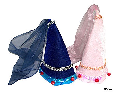 PALARIE FES COIF CASCA - Coif printesa - 35 cm