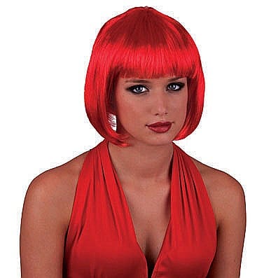 ACCESORII CARNAVAL - PERUCA SEXY HOLLY -culoare rosie, French style