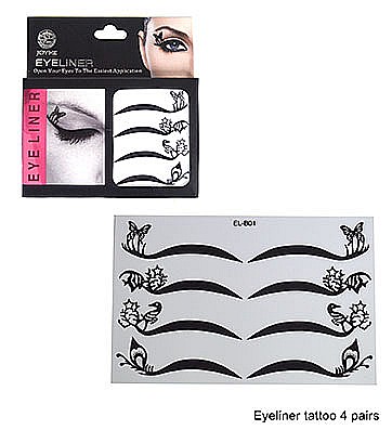 ARTICOLE MAKE-UP PETRECERE - MAKE-UP PETRECERE TATOO PENTRU OCHI -4 PERECHI