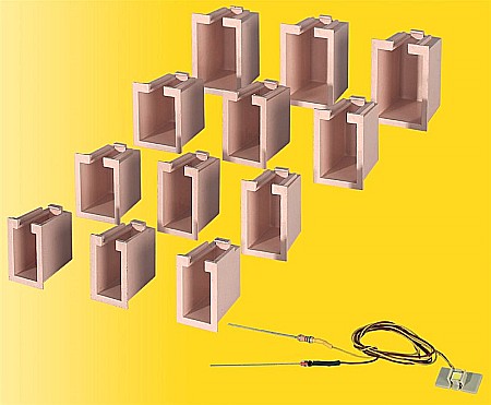 Accesorii trenulet electric - Set iluminare cladiri Viessmann 6005