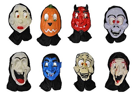MASCA PETRECERE HALLOWEEN CU GLUGA